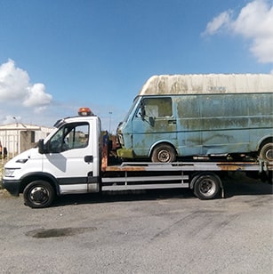 Maillard Mickaël : enlèvement épave à Saint-Nazaire en Loire-Atlantique (44)